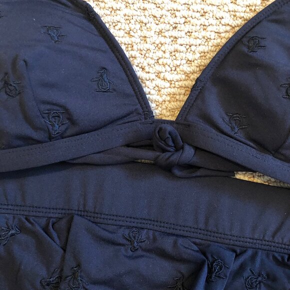 NWOT Women's Original Penguin 2pc Skimpy Halter Bikini Swim Set SzS/M - Picture 4 of 7